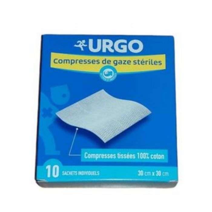 Urgo Compresses de Gaze Stériles 30cmx30cm - Urgo - Pansements