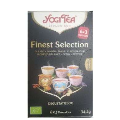 Yogi Tea Sachet de thé Bio Thé épicé Classic Pack Cannelle 17 x 2.2 g