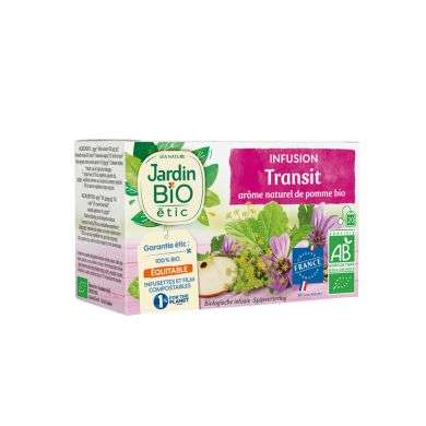 Infusion transit saveur pomme – Jardin bio Infusion transit saveur pomme – Jardin bio