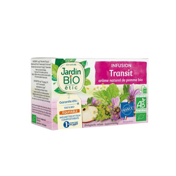Infusion transit saveur pomme – Jardin bio