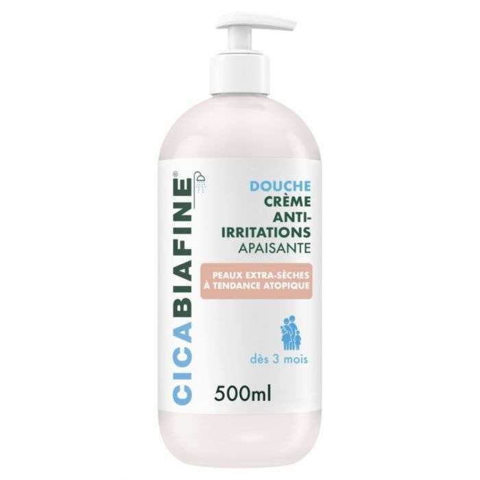 CICABIAFINE Douche Crème Anti-Irritations Apaisante peaux extra seche 500ml