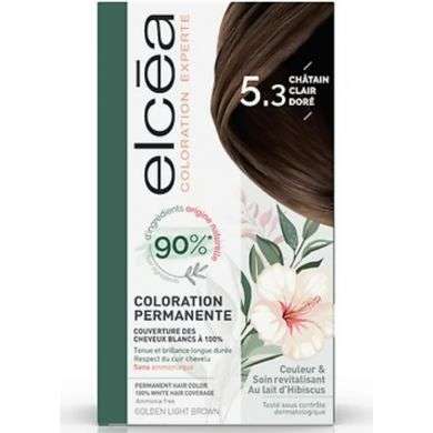 ELCEA - 5.3 - Châtain Clair Doré Coloration Permanente ELCEA - 5.3 - Châtain Clair Doré Coloration Permanente