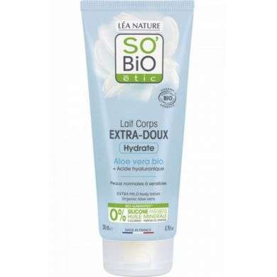 SO BIO ETIC Lait Corps Extra Doux Aloe Vera 200Ml