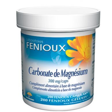 FENIOUXCarbonate de magnésium 200 GELULES FENIOUXCarbonate de magnésium 200 GELULES