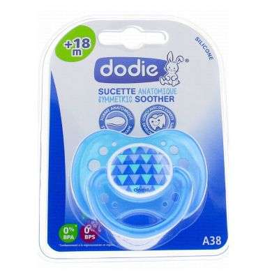 Dodie Sucette Physiologique Silicone 0-6 Mois P39