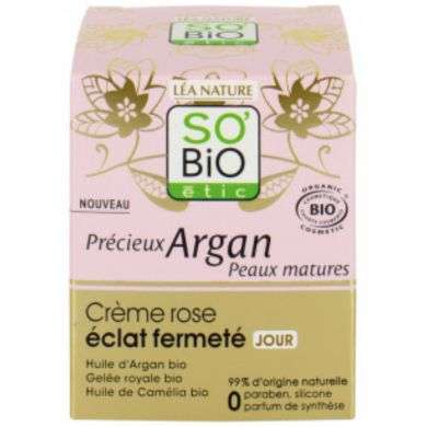 SO BIO Crème rose éclat fermeté Jour  SO BIO Crème rose éclat fermeté Jour