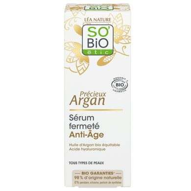 SO BIO Serum fermete anti age tous types de peaux SO BIO Serum fermete anti age tous types de peaux