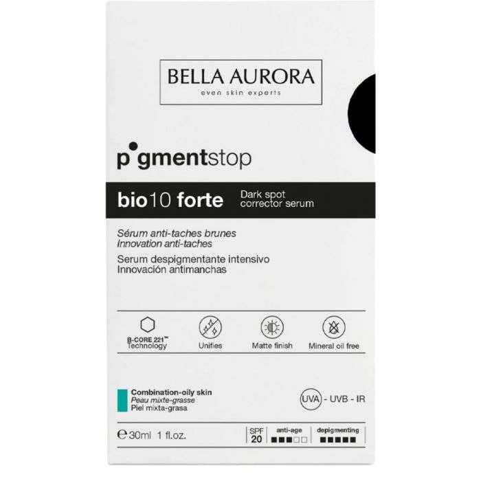 BELLA AURORA – BIO10 FORTE Pigment Stop Peau mixte à grasse BELLA AURORA – BIO10 FORTE Pigment Stop Peau mixte à grasse