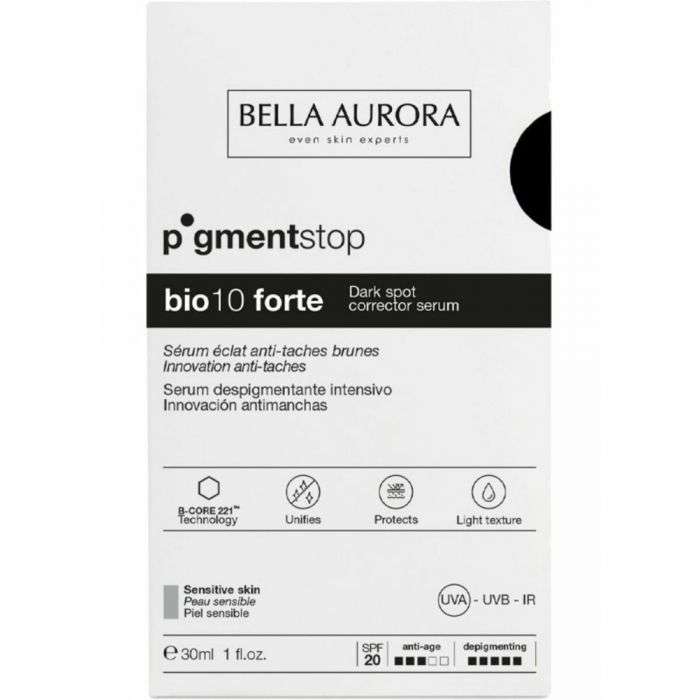 BELLA AURORA -BIO10 FORTE Pigment Stop Peau Sensible 30ML BELLA AURORA -BIO10 FORTE Pigment Stop Peau Sensible 30ML