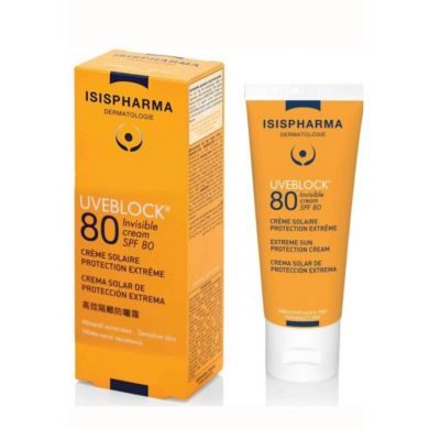 Isispharma Uveblock 80 crème Invisible Isispharma Uveblock 80 crème Invisible