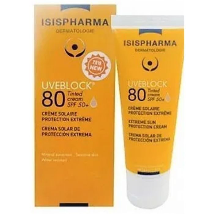 Isispharma Uveblock 80 crème teintée Isispharma Uveblock 80 crème teintée