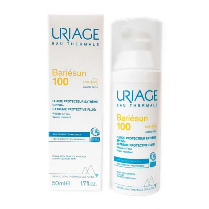 Uriage Bariésun 100 Fluide Protecteur Extrême SPF 50+ 50 ml  Uriage Bariésun 100 Fluide Protecteur Extrême SPF 50+ 50 ml