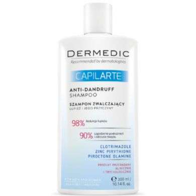 DERMEDIC CAPILARTE SHAMPOOING ANTI PELLICULAIRE 300ML DERMEDIC CAPILARTE SHAMPOOING ANTI PELLICULAIRE 300ML