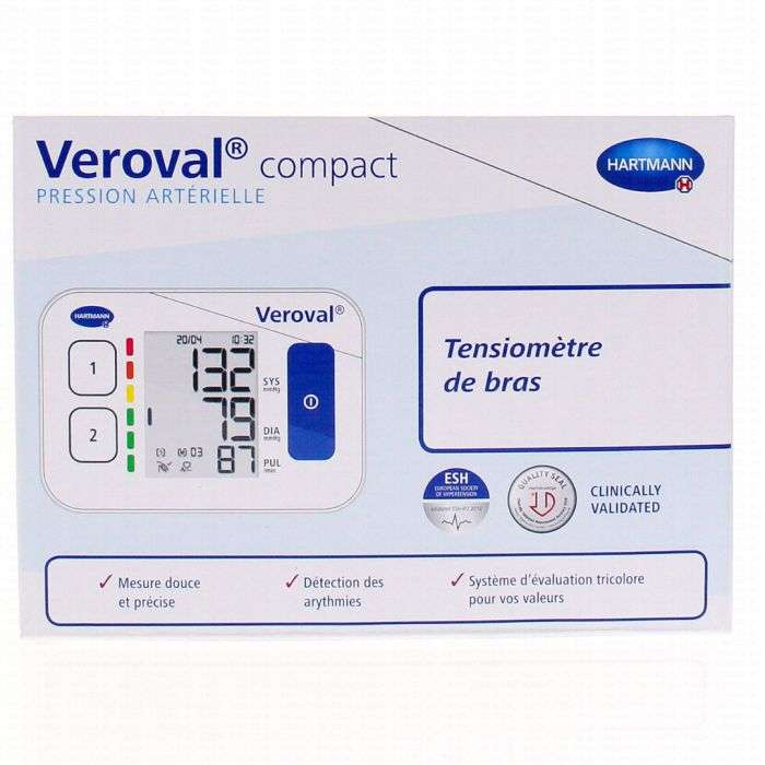 HARTMANN veroval compact tensiomètre de bras HARTMANN veroval compact tensiomètre de bras