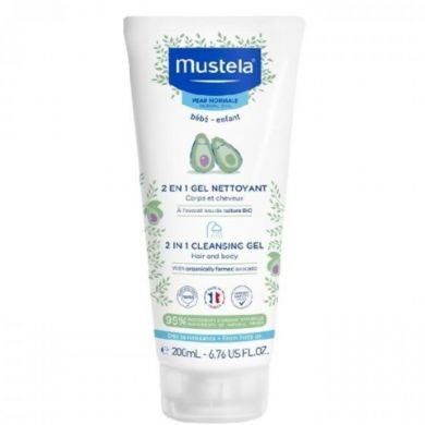 MUSTELA GEL NETTOYANT 2 EN 1 200ML CHEVEUX ET CORPS MUSTELA GEL NETTOYANT 2 EN 1 200ML CHEVEUX ET CORPS