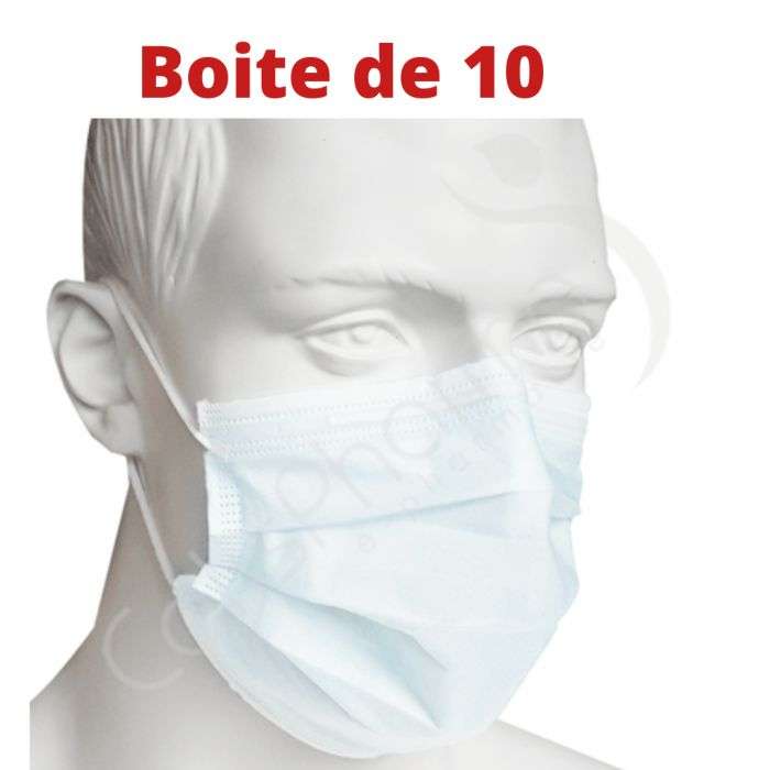 MASQUE de protection boite de 10 MASQUE de protection boite de 10