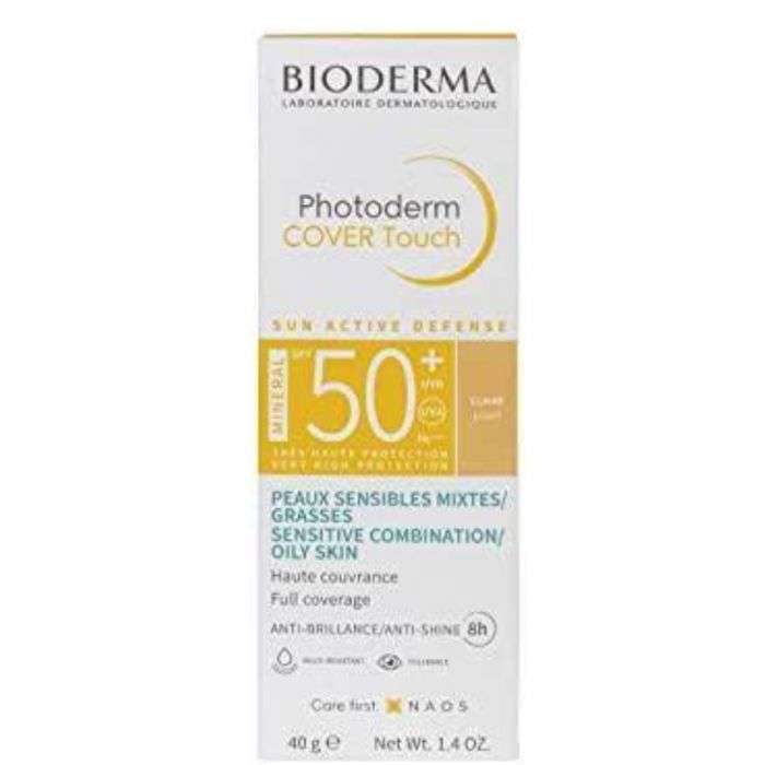 BIODERMA PHOTODERM COVER TOUCH TEINTE CLAIRE SPF50+ 40GR BIODERMA PHOTODERM COVER TOUCH TEINTE CLAIRE SPF50+ 40GR