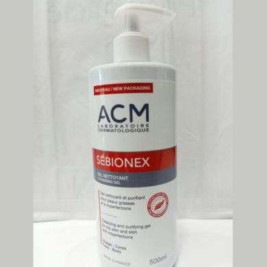 ACM SEBIONEX GEL NETTOYANT 500 ML ACM SEBIONEX GEL NETTOYANT 500 ML