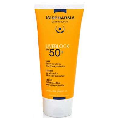 ISISPHARMA Uveblock spf 50+ Lait peaux sensibles ISISPHARMA Uveblock spf 50+ Lait peaux sensibles