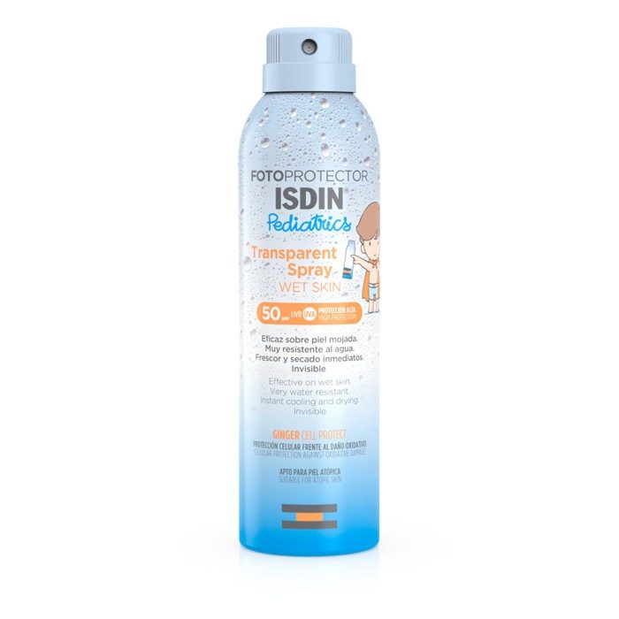 ISDIN FOTOPROTECTOR PEDIATRICS TRANSPARENT SPRAY SPF50 250 ML ISDIN FOTOPROTECTOR PEDIATRICS TRANSPARENT SPRAY SPF50 250 ML