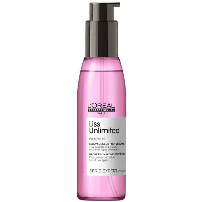L'OREAL PROFESSIONNEL liss unlimited Primrose oil 125ml L'OREAL PROFESSIONNEL liss unlimited Primrose oil 125ml
