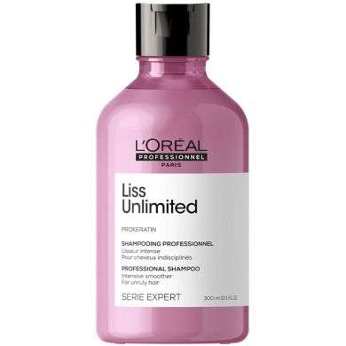 L'OREAL PROFESSIONNEL liss unlimited shampoing professionnel 300ml L'OREAL PROFESSIONNEL liss unlimited shampoing professionnel 300ml