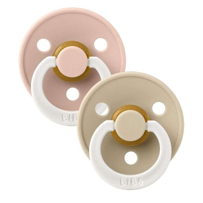 BABYFIVE set de 2 sucettes Blush GLOW / Vanilla GLOW 6-12 mois BABYFIVE set de 2 sucettes Blush GLOW / Vanilla GLOW 6-12 mois