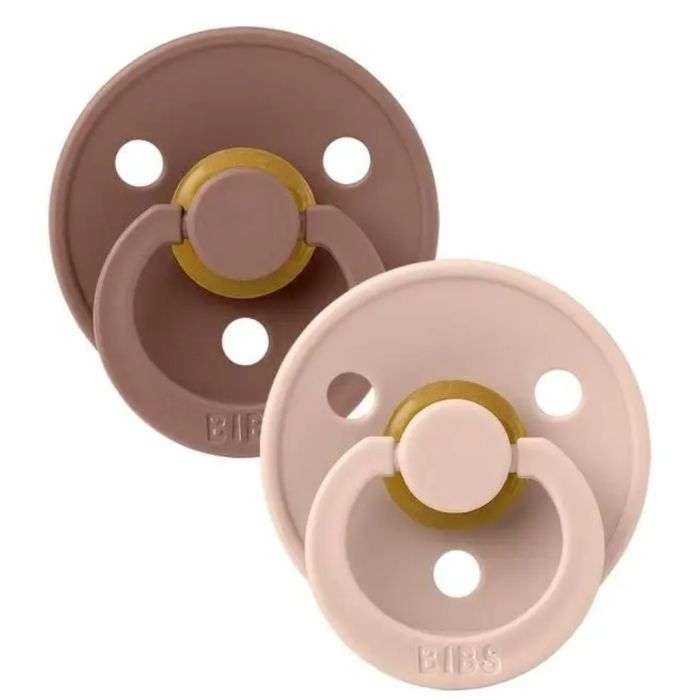 BABYFIVE set de 2 sucettes Woodchuck / Blush 6-12 mois BABYFIVE set de 2 sucettes Woodchuck / Blush 6-12 mois