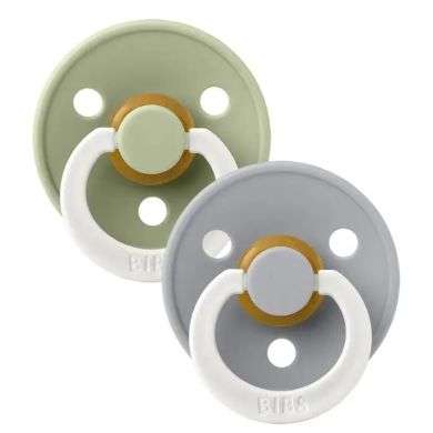 BABYFIVE set de 2 sucettesSage GLOW / Cloud GLOW 0-6 mois