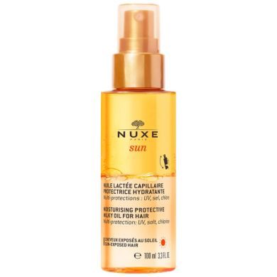 NUXE SUN, Huile Lactée Capillaire Protectrice Hydratante - 100 ml NUXE SUN, Huile Lactée Capillaire Protectrice Hydratante - 100 ml