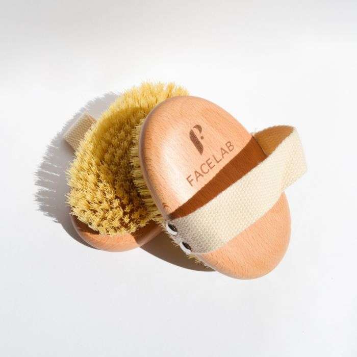 FACE LAB dry body brush BEIGE