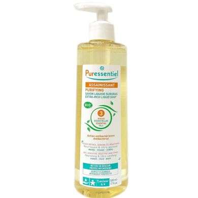 PURESSENTIEL ASSAINISSANT savon liquide surgras 500ml PURESSENTIEL ASSAINISSANT savon liquide surgras 500ml