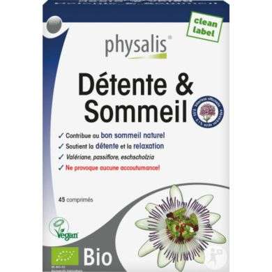 PHYSALIS Detente&Sommeil 45 comprimes 