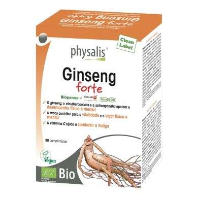 PHYSALIS Ginseng forte 30 comprimes  PHYSALIS Ginseng forte 30 comprimes