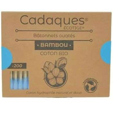 CADAQUES Bambou 200 batonnets bleu CADAQUES Bambou 200 batonnets bleu