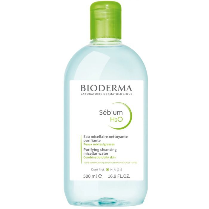 BIODERMA SEBIUM H2O 500ML SOLUTION MICELLAIRE BIODERMA SEBIUM H2O 500ML SOLUTION MICELLAIRE