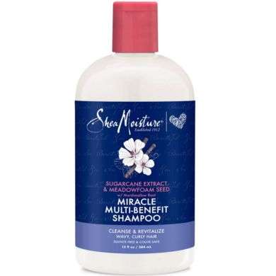 SHEA MOISTURE miracle multi-benefit shampoo 384ml SHEA MOISTURE miracle multi-benefit shampoo 384ml