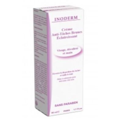 INODERM CRÈME ANTI TACHES BRUNES ECLAIRCISSANTE 50 ML   INODERM CRÈME ANTI TACHES BRUNES ECLAIRCISSANTE 50 ML