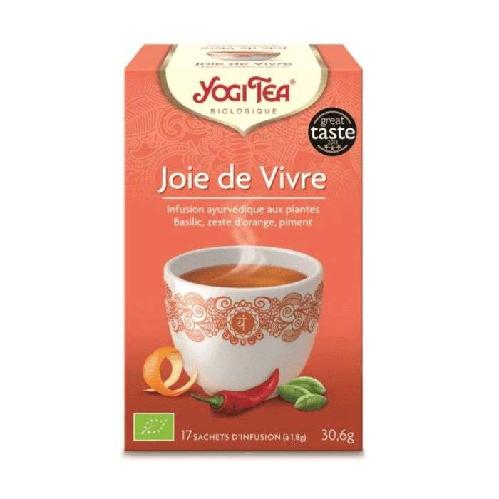YOGI TEA joie de vivre 17 sachets YOGI TEA joie de vivre 17 sachets