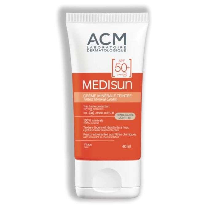 ACM MEDISUN Creme mineral teinte 40ml-teinte claire ACM MEDISUN Creme mineral teinte 40ml-teinte claire