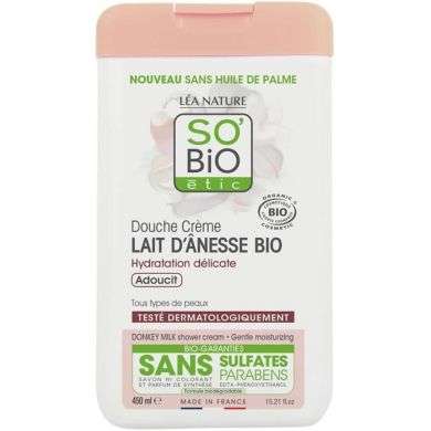 So Bio Douche Crème au Lait D’Ânesse 450Ml  So Bio Douche Crème au Lait D’Ânesse 450Ml