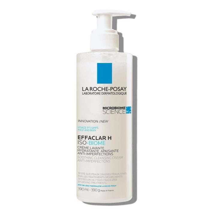LA ROCHE POSAY EFFACLAR H ISOBIOME CREME LAVANTE 390 ML LA ROCHE POSAY EFFACLAR H ISOBIOME CREME LAVANTE 390 ML
