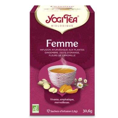 YOGI TEA FEMME 17 sachets YOGI TEA FEMME 17 sachets