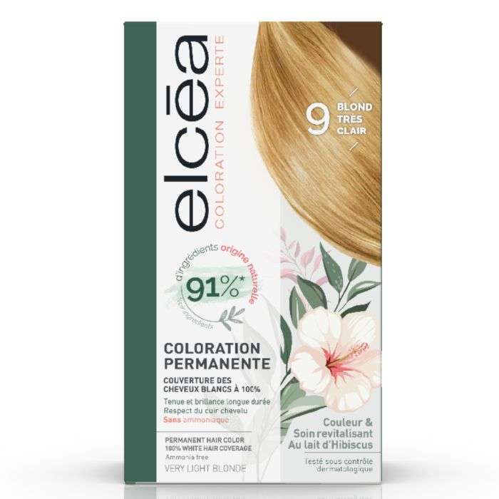ELCEA Coloration permanente 9 blond tres clair ELCEA Coloration permanente 9 blond tres clair