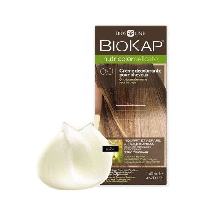BIOKAP NUTRICOLOR DELICATO 0.0 CREME DECOLORANTE POUR CHEVEUX BIOKAP NUTRICOLOR DELICATO 0.0 CREME DECOLORANTE POUR CHEVEUX