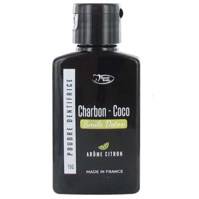 Denti smile charbon coco smile-detox arome citron Denti smile charbon coco smile-detox arome citron