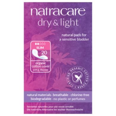NATRACARE Serviette dry and light pour légère incontinence 20 u NATRACARE Serviette dry and light pour légère incontinence 20 u