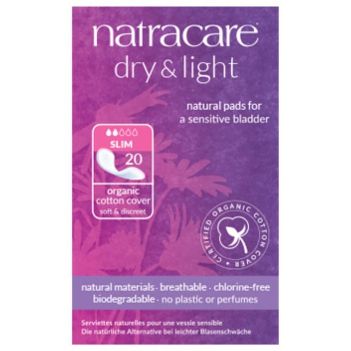 NATRACARE Serviette dry and light pour légère incontinence 20 u NATRACARE Serviette dry and light pour légère incontinence 20 u