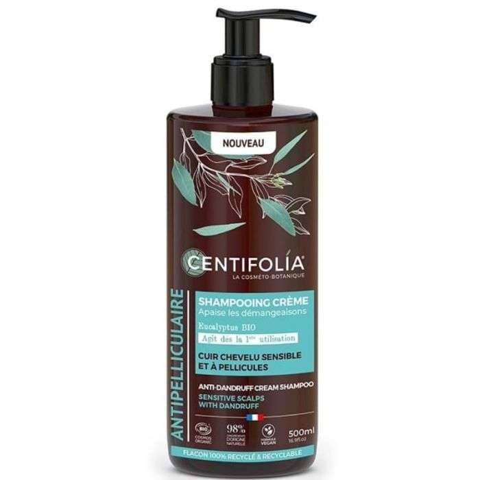 CENTIFOLIA Shampoing Crème Antipelliculaire 500ml CENTIFOLIA Shampoing Crème Antipelliculaire 500ml