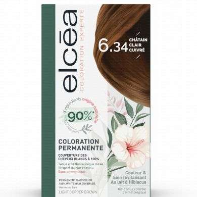 ELCEA coloration permanente 6,34 chatin claire ELCEA coloration permanente 6,34 chatin claire